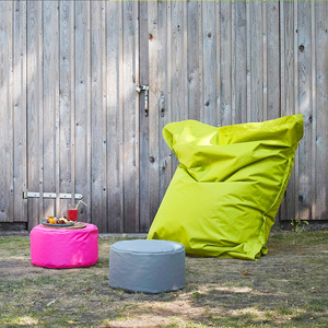 Canapé de plage inclinable moderne et imperméable pour l'extérieur, pouf géant, grand transat, housse amovible personnalisable en tissu - Product Image 3