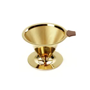 Filtro de café de acero inoxidable Golden Well para cafetera Buffet