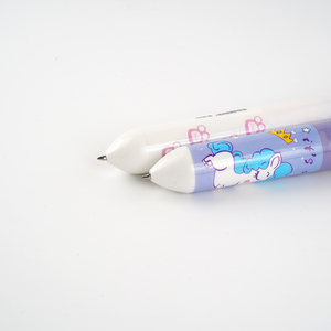 Bút bi nhiều màu với các mẫu hoạt hình dễ thương nắp bút và nhiều màu sắc - Product Image 3