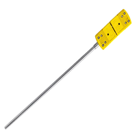 Insulated Thermocouple Type K with Lead Wire or Connector 0.1C Temperature Resolution OEM Sheathed Mineral Thermocouple Sensor