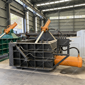 Presse à balles industrielle pour métaux de rebut à haut débit 60 TPH, <span class=keywords><strong>force</strong></span> de compression de 315 tonnes pour une exploitation intensive 24h/24 et 7j/7, taille de la balle 24 pouces x 24 pouces - Product Image 3