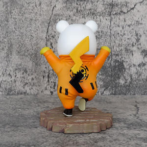 Uno in piedi <span class=keywords><strong>Bebo</strong></span> Bear Pikachu Drag Action Figure simpatico GK modello giocattoli decorazione Anime FiguresAnime - Product Image 3