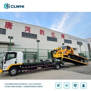 Camión Grúa de <span class=keywords><strong>Plataforma</strong></span> 1SUZU, Camión de Remolque de Rescate en Carretera de 4 Toneladas, 4x2, Motor Diésel de 120HP, <span class=keywords><strong>Plataforma</strong></span> de Carga Completa, Camión de Remolque para Transporte de Vehículos - Product Image 4