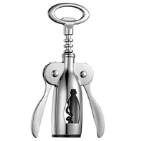 Tire-bouchon à vis simple personnalisé avec logo d'usine, accessoires pour le vin, tire-bouchon multifonctionnel de luxe