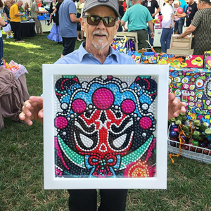 Bán buôn New Kids handmade DIY 17*17cm phim hoạt hình kim cương Sticker sơn trang trí khung ảnh - Product Image 5