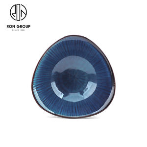 Bol de <span class=keywords><strong>service</strong></span> à salade irrégulier de 4.5/6/8 pouces Traiteur Dîner Couverts <span class=keywords><strong>Vaisselle</strong></span> en porcelaine pour Restaurant Hôtel - Product Image 6