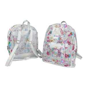 OEM/ODM chiaro Mini PVC <span class=keywords><strong>zaino</strong></span> con coulisse per ragazze personalizzabile chiusura a cerniera accessori eleganti da <span class=keywords><strong>donna</strong></span> - Product Image 4