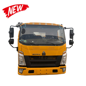 10ตัน15ตัน HOWO รถบรรทุกแพลตฟอร์ม5ตันรถบรรทุกพ่วง4x2เตียงแบนไม่มีเครน - Product Image 3