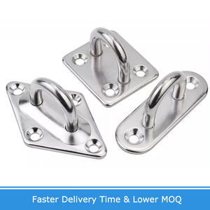 M5 M6 M8 M10 acier inoxydable 304 agrafe anneau <span class=keywords><strong>crochet</strong></span> fixe Pad oeil plaque pont porte boucle <span class=keywords><strong>en</strong></span> forme <span class=keywords><strong>de</strong></span> <span class=keywords><strong>U</strong></span> robuste montage au plafond cintre - Product Image 3