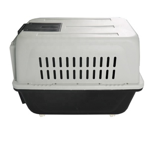 Cage pour <span class=keywords><strong>chien</strong></span> Boîte de <span class=keywords><strong>transport</strong></span> d'air en plastique portable améliorée et renforcée Plusieurs tailles pour différentes Cages de chenil pour animaux de compagnie - Product Image 3