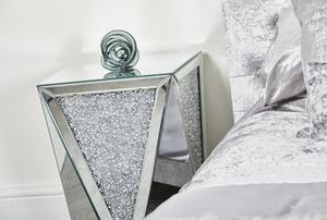 SWT Handmade Luxury บดเพชรข้างเตียง Mirrored กาแฟตาราง - Product Image 3