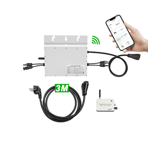 800 Wát năng lượng mặt trời Micro biến tần chống truy cập hiện tại năng lượng mặt trời hệ thống VDE IP67 từ xa giám sát thông minh MPPT điều khiển microinverter - Product Image 1