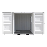 Conteneurs de stockage miniatures de style nouveau, très demandés, pour usage domestique, conteneurs maritimes durables de 4/5/6/7/8/9/10/12 pieds