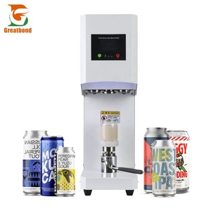 Food Grade Wholesale 330ml 500ml PET PP Plastic Closing Non-rotating Manual Drink Cup Commercial Juice Coffee Package Can Sealer - Product Image 1