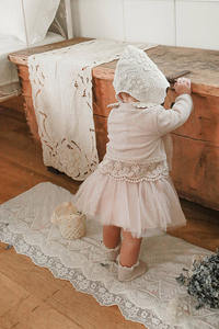 Chaqueta tipo cárdigan informal de protección <span class=keywords><strong>solar</strong></span> <span class=keywords><strong>para</strong></span> bebé niña, primavera-verano, cárdigan versátil de encaje, ropa de abrigo de verano <span class=keywords><strong>para</strong></span> bebé niña - Product Image 4