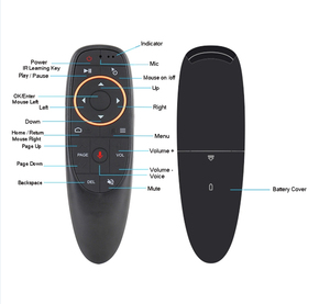 Clavier à axe gyroscopique IR G10S en promotion, <span class=keywords><strong>enregistreur</strong></span> vocal numérique avec télécommande pour <span class=keywords><strong>Android</strong></span> <span class=keywords><strong>TV</strong></span> <span class=keywords><strong>Box</strong></span> - Product Image 5