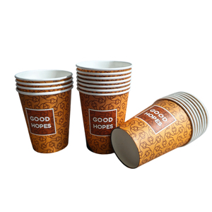 แก้วกระดาษพิมพ์โลโก้ตามสั่ง แก้วกาแฟกระดาษแบบใช้ครั้งเดียว บรรจุภัณฑ์แก้วกระดาษแบบใช้แล้วทิ้ง - Product Image 6