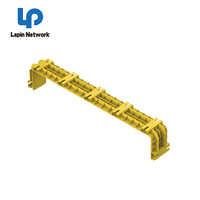 Usine de Ningbo, Chine : Personnalisation de chemins de câbles en plastique jaune 600*100/60*60 MM pour chemins de câbles en PVC/ABS, croisillons horizontaux et en T