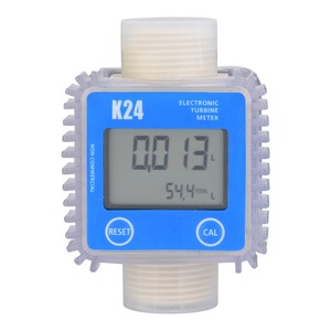 Đồng Hồ Đo Lưu Lượng Nhiên Liệu LCD Kỹ Thuật Số Đồng Hồ Đo Lưu Lượng Nhiên Liệu Diesel K24 Tuabin Cho Hóa Chất Nước Biển Điều Chỉnh Công Cụ Đo Lưu Lượng Chất Lỏng - Product Image 3