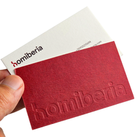 Tarjetas de presentación personalizadas de alta calidad con impresión de logotipos en lámina dorada