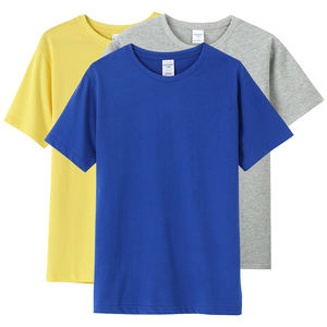 T-shirt da uomo con LOGO personalizzato <span class=keywords><strong>taglie</strong></span> forti camicette Unisex camicie Vintage a maniche corte a tinta unita per 400 giovanile Gsm - Product Image 6