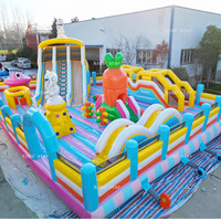 Parc d'attractions gonflable géant de haute qualité en PVC écologique, prix d'usine, conception personnalisée disponible