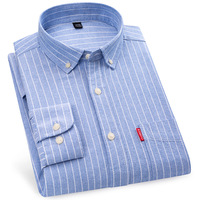 Tissu de chemises décontractées en coton mélangé à rayures tissées CVC 55/45 polyester pour chemises pour hommes