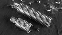 CHTOOLS-Taladro de núcleo magnético CNC automático de alta potencia, máquina perforadora de alta potencia de 220V, usada con motor de engranaje, construcción de nueva condición