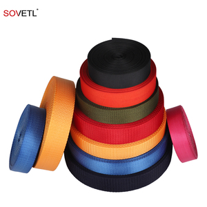 Sangles de <span class=keywords><strong>sangle</strong></span> en nylon multicolore à armure toile-Haute résistance, ruban en <span class=keywords><strong>polyamide</strong></span> durable pour sac, équipement, colliers pour animaux de compagnie, bricolage - Product Image 5