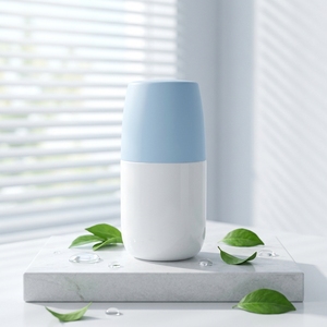 Contenants de déodorant vides blancs 50 ml, tubes rechargeables à mécanisme rotatif, bâtonnets ronds en plastique à remplissage par le bas pour déodorant maison - Product Image 1