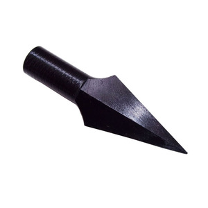 AmE Arrowhead 8mm Carbon Steel Retro Willow Leaf Hunting Arrows - Product Image 5