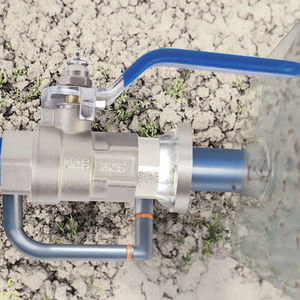 Полноразмерный Латунный Водяной шаровой кран со стальной ручкой с внутренней резьбой, доступный размер 1/2 \ "2" ручной масляной среды - Product Image 6