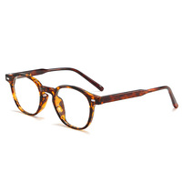 Lunettes de vue en gros, montures rondes rétro anti-lumière bleue en TR90, collection 2026
