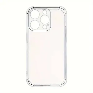 Funda de Silicona Antigolpes para <span class=keywords><strong>iPhone</strong></span> 12 13 14 15 16 17 18 11 Pro XS Max 8 7 6 Plus X XR 16e 17e Mini Air <span class=keywords><strong>SE</strong></span> <span class=keywords><strong>2020</strong></span> 2022, <span class=keywords><strong>Carcasa</strong></span> Transparente - Product Image 6