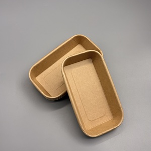 Barquette en papier jetable de qualité supérieure, conteneur alimentaire biodégradable pour la restauration et les services de livraison - Product Image 4