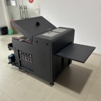Machine industrielle de secouage et de séchage de poudre DTF de 60 cm avec système de retour automatique de la poudre pour film PET