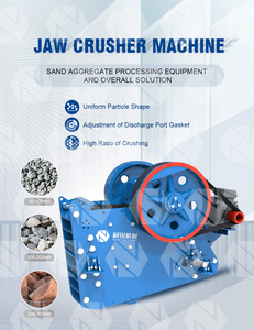 כריית ברזל bauxite ברזל סלע גיר לסת צלב אבן גרניט חצץ מכונת ריסוק למכירה - Product Image 4