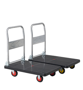 عربة دفع بحجم 70X42 ، عربة دفع مدمجة مطوية بالكامل مع عجلات دوارة درجة - Product Image 6