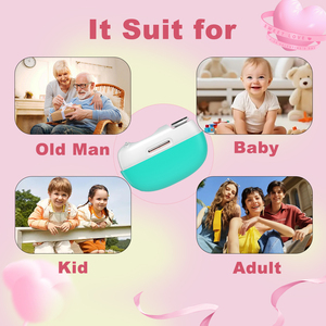 New 3-in-1 Type-C sạc Trimmer hợp kim lưỡi điện Nail Cutter chuyên nghiệp tự động Nail Clipper với Nail e-file khoan - Product Image 6