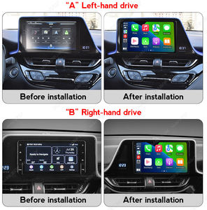 MEKEDE MS Android 2 auto radio 2 din pour <span class=keywords><strong>Toyota</strong></span> C-HR 2016-2020 8 + 128GB GPS BT Stereo 360 caméra colling fan voiture multimédia - Product Image 3