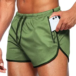 High Quality Quick Dry Nylon Polyester Running Shorts Men Women Fitness Gym Shorts Custom 5 Inch Sport Shorts