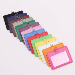 Porta Tarjetas de Identificación Vertical y Horizontal de Piel Sintética de Buena Calidad y Precio Económico, con Doble Ranura para Tarjetas - Product Image 3