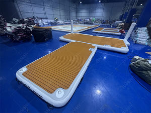 Tapis de flotteur d'eau <span class=keywords><strong>gonflable</strong></span> de divertissement flottant de l'eau avec la plate-forme <span class=keywords><strong>gonflable</strong></span> de Protection de <span class=keywords><strong>bateau</strong></span> de butoir d'aile de dock pour le <span class=keywords><strong>bateau</strong></span> - Product Image 6