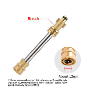 Adaptador SPS <span class=keywords><strong>Bosh</strong></span> para pistola de lavado a presión, Kit de lanza de espuma de nieve de 1L, Conector de varita rápida, lanza de espuma de nieve de alta presión - Product Image 4