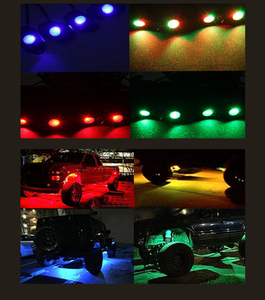 Liwiny UnderglowデッキライトキットアプリRgb8ポッドカーLEDロックライト - Product Image 5