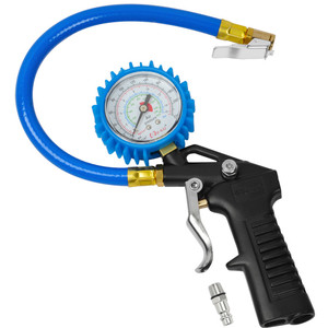 U-NAI UN-9602 เครื่องวัดความดันลมยาง 0-150PSI วิศวกรรมด้ามจับกันลื่นน้ำหนักเบาใหม่ล่าสุดรถยนต์รถจักรยานยนต์รถบรรทุกเครื่องทดสอบความดันอากาศ - Product Image 1