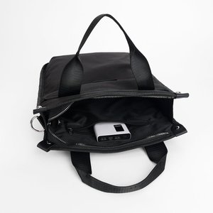 Sac à main vertical léger avec sangle amovible, sac de transport multi-poches pour le travail de bureau, sac bandoulière imperméable - Product Image 2