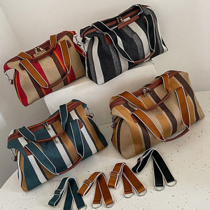 <span class=keywords><strong>Sac</strong></span> <span class=keywords><strong>de</strong></span> voyage en toile vintage personnalisé, grande capacité, pliable, pour les voyages, la remise en forme et le <span class=keywords><strong>sport</strong></span> - Product Image 1