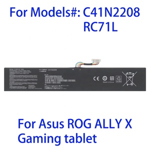 Qualità OEM batteria per Laptop C41N2208 RC71L per ASUS ROG ALLY X Gaming Tablet 15.48V 74WH - Product Image 2