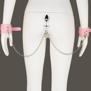 Jouets érotiques féminins Fire <span class=keywords><strong>Joy</strong></span>, bondage, jouets SM, plug anal, chaîne, menottes en peluche, vente en gros de jouets sexuels BDSM, dropshipping, produits de flirt - Product Image 2